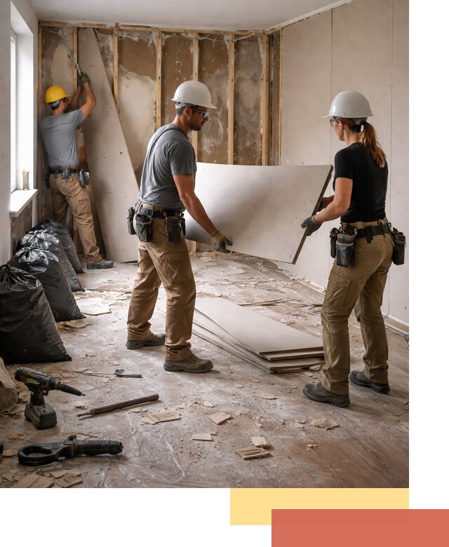 Демонтаж стеновых панелей в Тобольске быстро и аккуратно