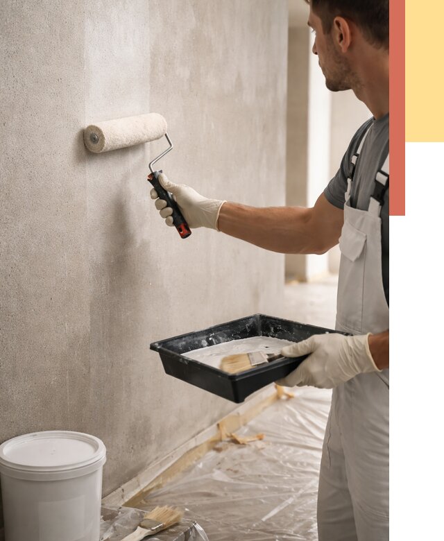 Грунтовка стен в Тобольске от 2237 руб. м2 — быстро, недорого, с материалом | ОТДЕЛОЧНИК-Тбл