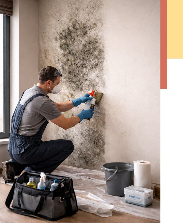 Удаление плесени со стен в Тобольске от 2186 руб. — быстро и недорого | ОТДЕЛОЧНИК-Тбл