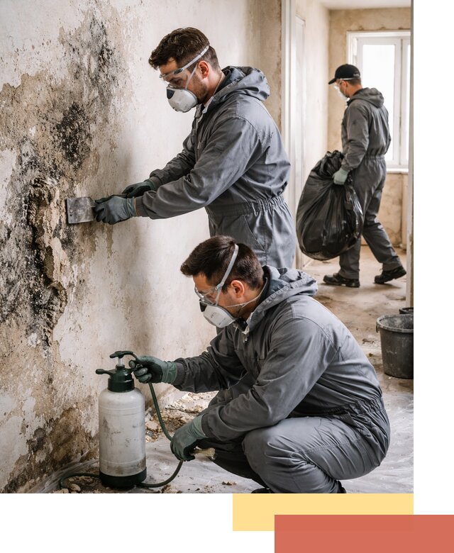 Удаление плесени со стен профессионально в Тобольске