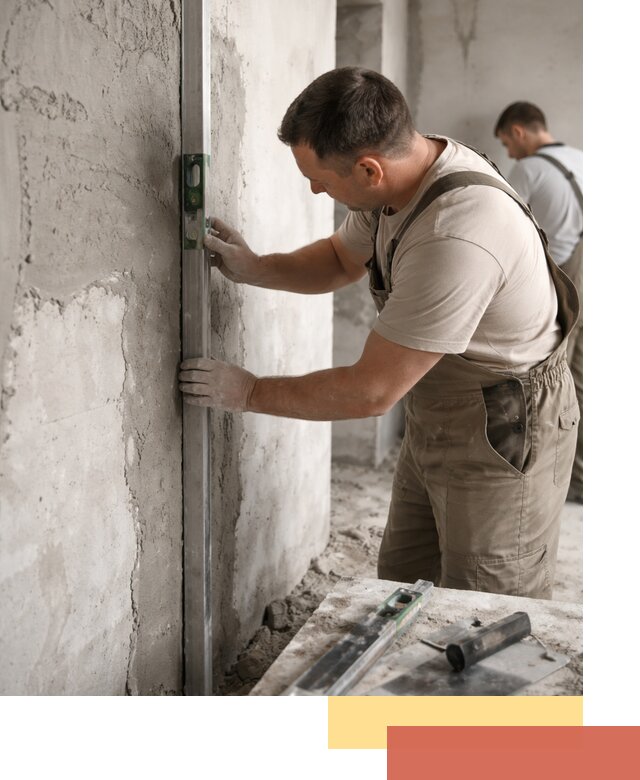 Установка штукатурных маяков в Тобольске с гарантией качества