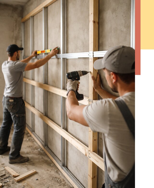 Устройство обрешетки под панели в Тобольске от 2135 руб. — монтаж под ключ | ОТДЕЛОЧНИК-Тбл