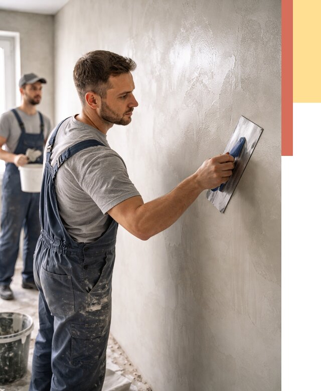 Глянцевание штукатурки стен в Тобольске от 7625 руб. — услуги и затирка | ОТДЕЛОЧНИК-Тбл