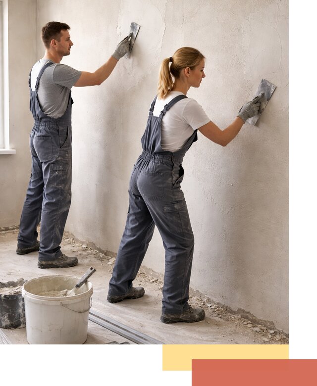 Штукатурка стен под обои в Тобольске профессионально и быстро