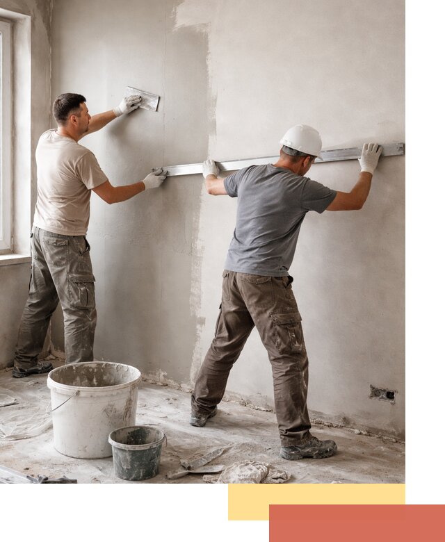 Штукатурка стен под покраску в Тобольске качественно и быстро