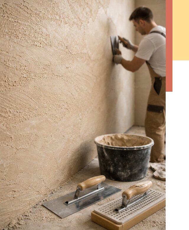 Декоративная штукатурка травертин в Тобольске от 1830 руб/м2 — качественно и недорого | ОТДЕЛОЧНИК-Тбл