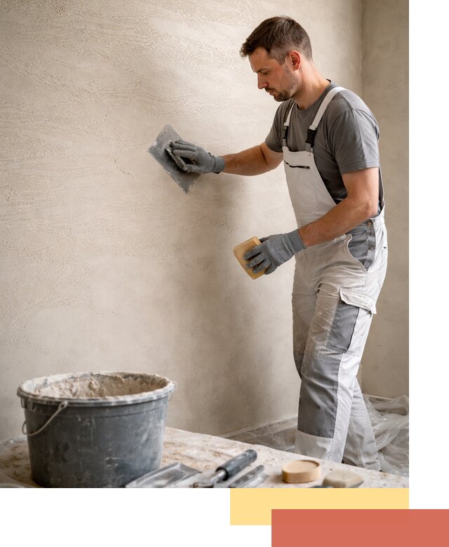 Декоративная штукатурка травертин в Тобольске для стен и потолков