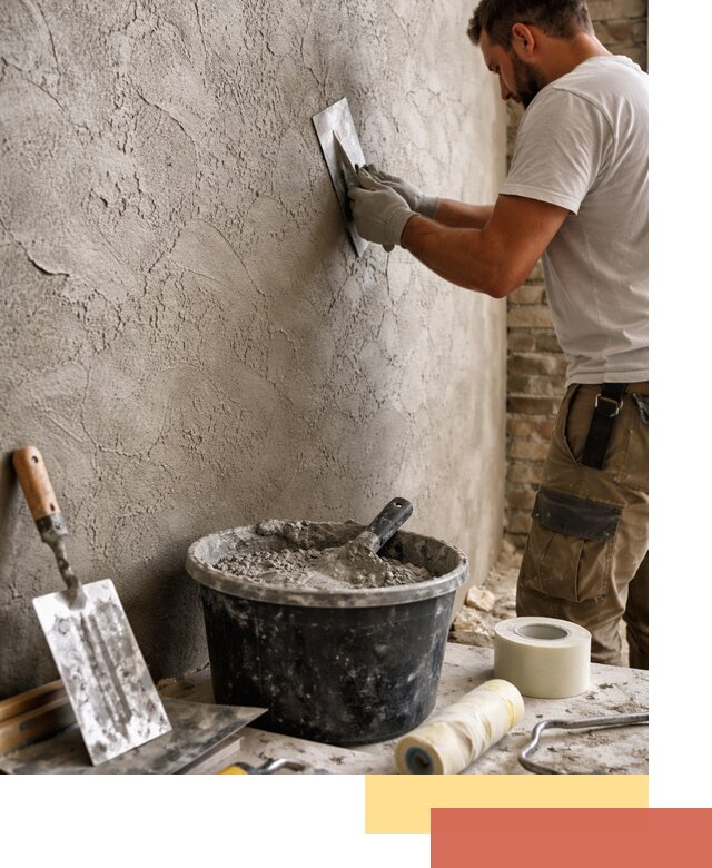 Декоративная штукатурка лофт в Тобольске — отделка стен и потолков