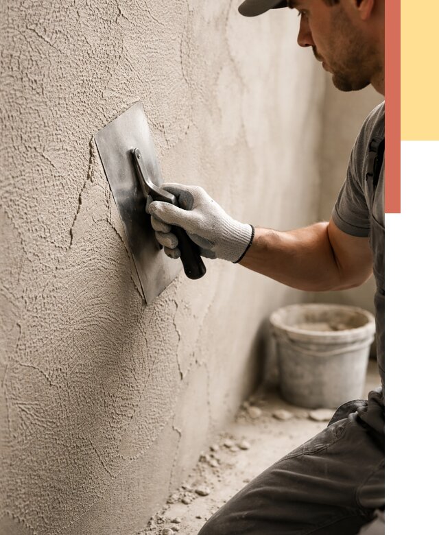 Структурная штукатурка стен в Тобольске от 4575 руб. под ключ | ОТДЕЛОЧНИК-Тбл