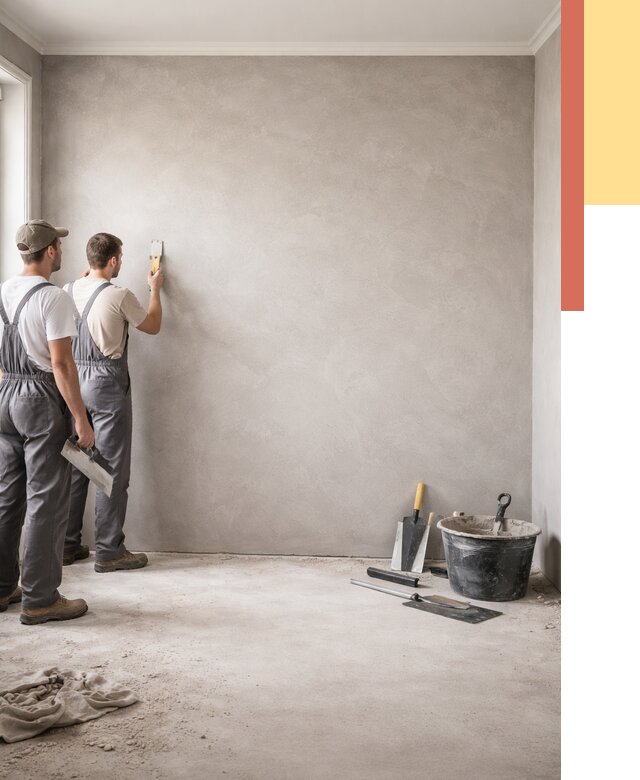 Микробетон на стены в Тобольске от 1271 руб. — нанесение и отделка | ОТДЕЛОЧНИК-Тбл