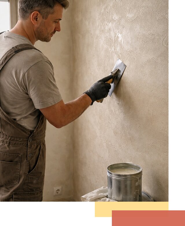 Нанесение воска на штукатурку в Тобольске для защиты и блеска