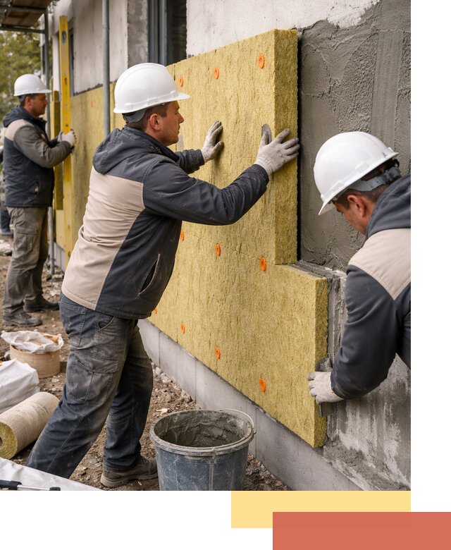 Утепление стен минватой в Тобольске — тепло и звукоизоляция