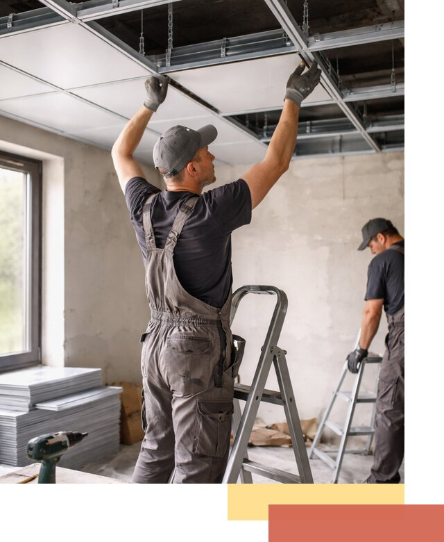 Монтаж кассетного потолка в Тобольске качественно и быстро