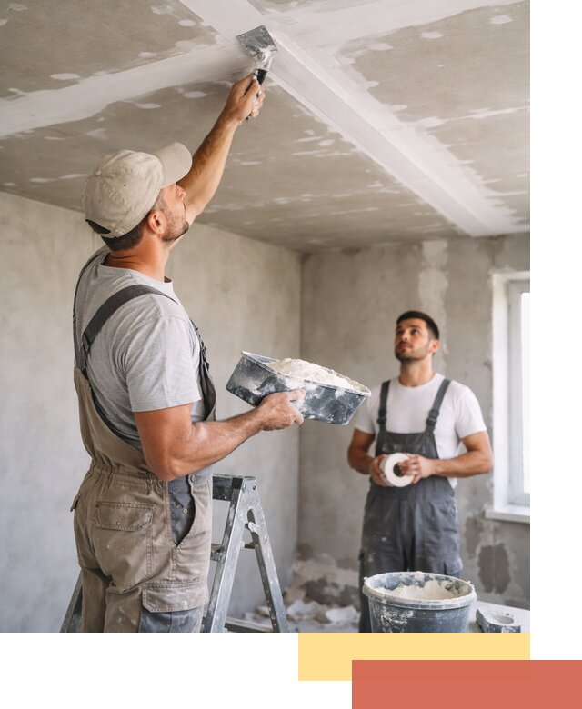 Обработка швов потолка ГКЛ в Тобольске: качественная заделка и шпатлевка