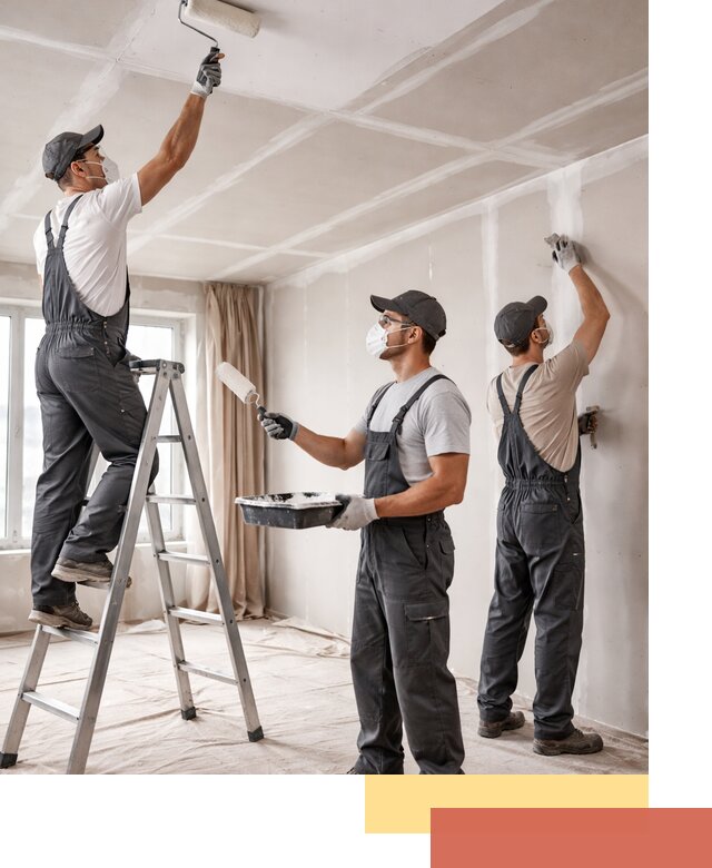 Покраска потолка из гипсокартона в Тобольске качественно и недорого