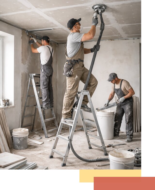 Ремонт потолка из гипсокартона в Тобольске: быстрый и качественный монтаж