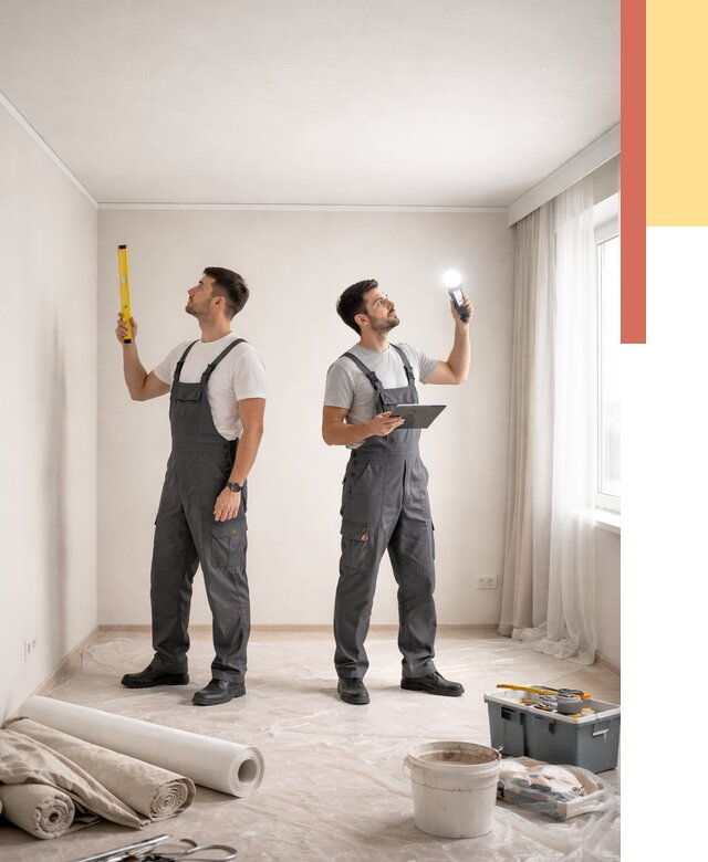 Отделка потолка в Тобольске недорого от 763 руб/м2 | Услуги ОТДЕЛОЧНИК-Тбл