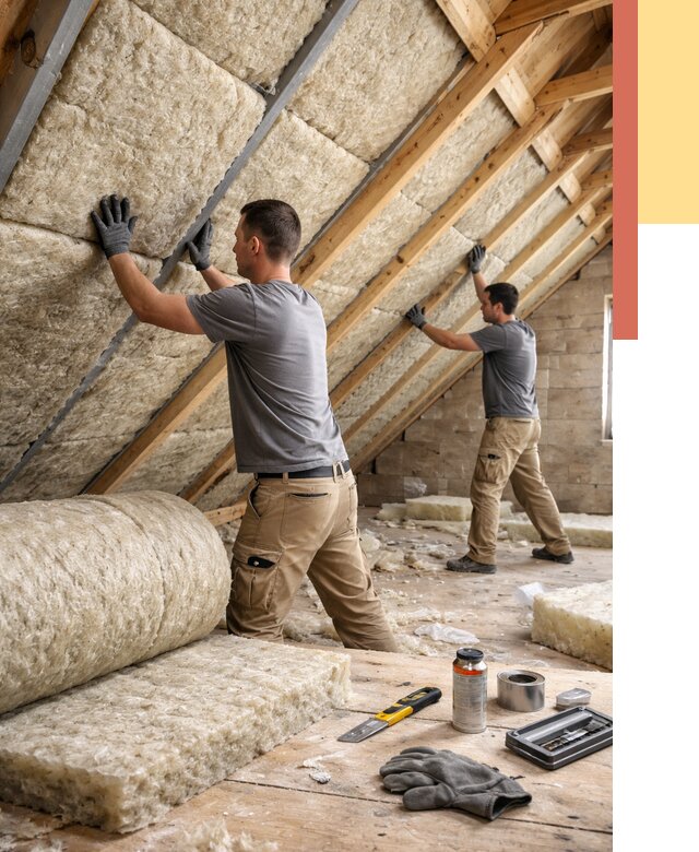 Утепление потолка минватой в Тобольске от 1474 руб. — быстро и недорого | ОТДЕЛОЧНИК-Тбл